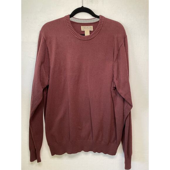Duluth Trading Co Other - Duluth Trading Men’s Crewneck Sweater Size L, Burgundy